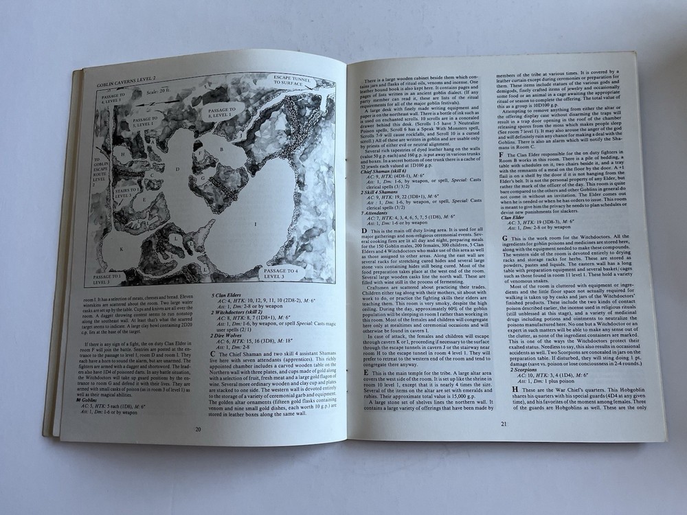 Advanced Dungeons and Dragons Shipwrecked Mayfair 1983