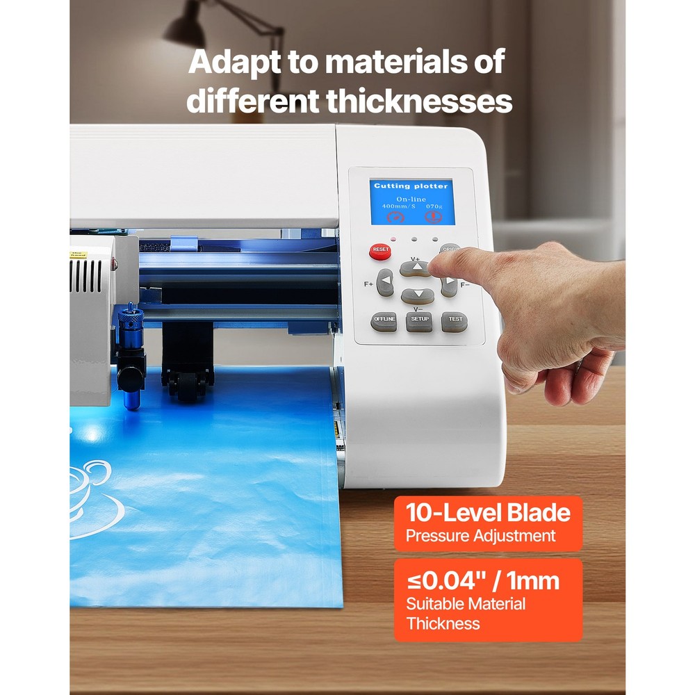 Cutting Machine Vinyl Cutter Machine Automatic Edge Detection Adjustable