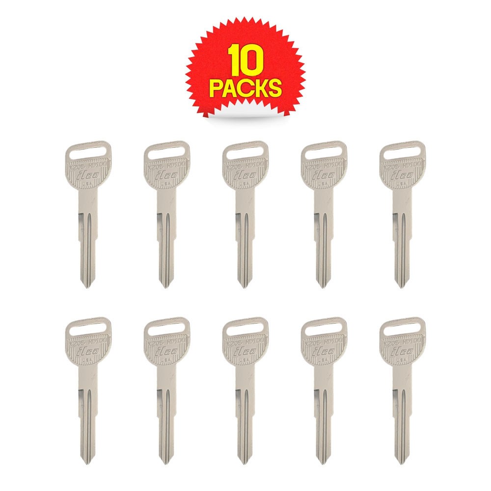 HD100 / X205 Key Blank Nickel