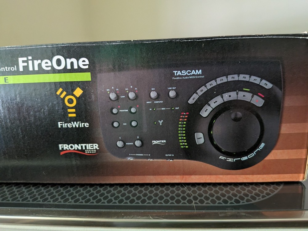 Tascam Fireone Audio/MIDI Interface w/ Large LED Illuminated Knob