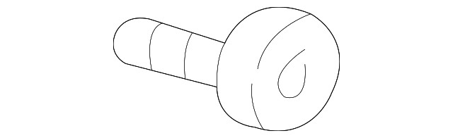 Genuine GM Exterior Panel Bolt 21170113