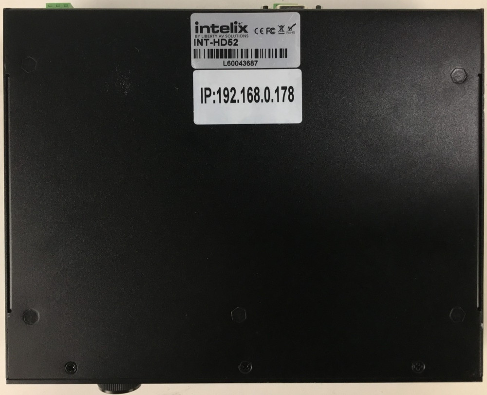 Intelix INT-HD52 5 Input Seamless Compact Auto Switcher Scaler