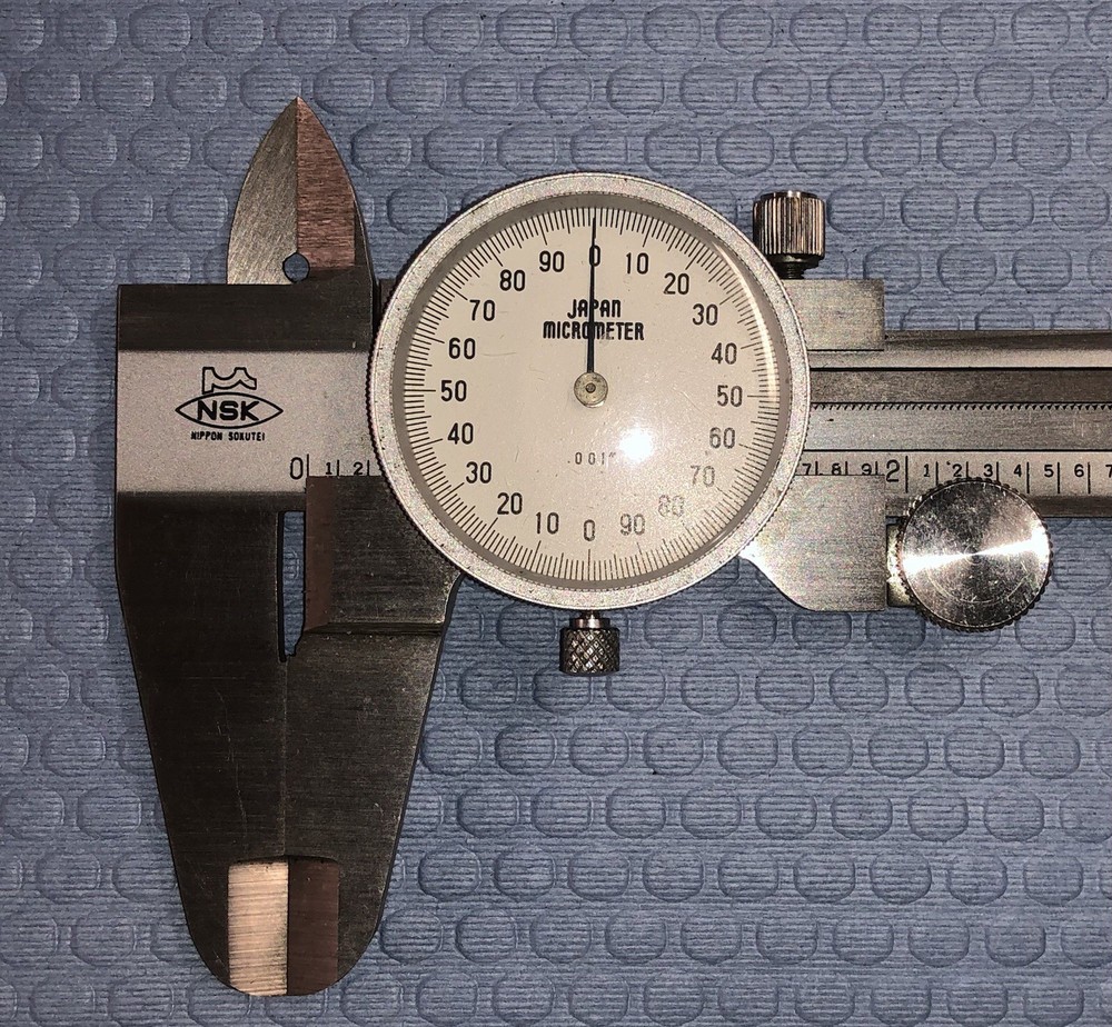 NSK 6" Stainless Dial Caliper