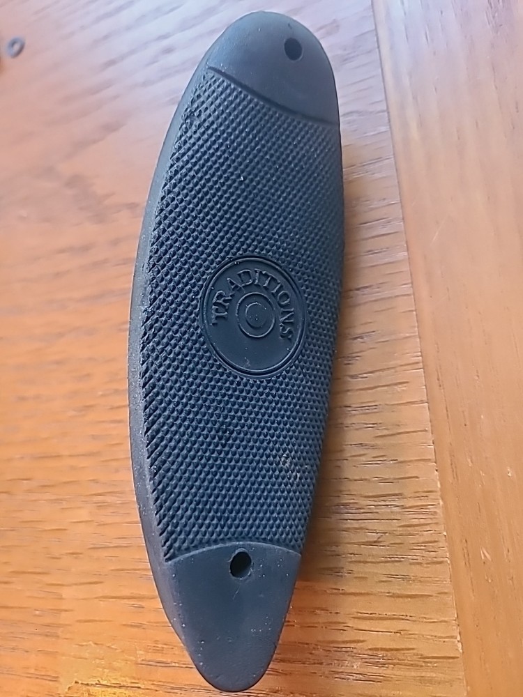 Traditions Sporter Mag 209 Inline Muzzleloader Stock Buttpad With Screws