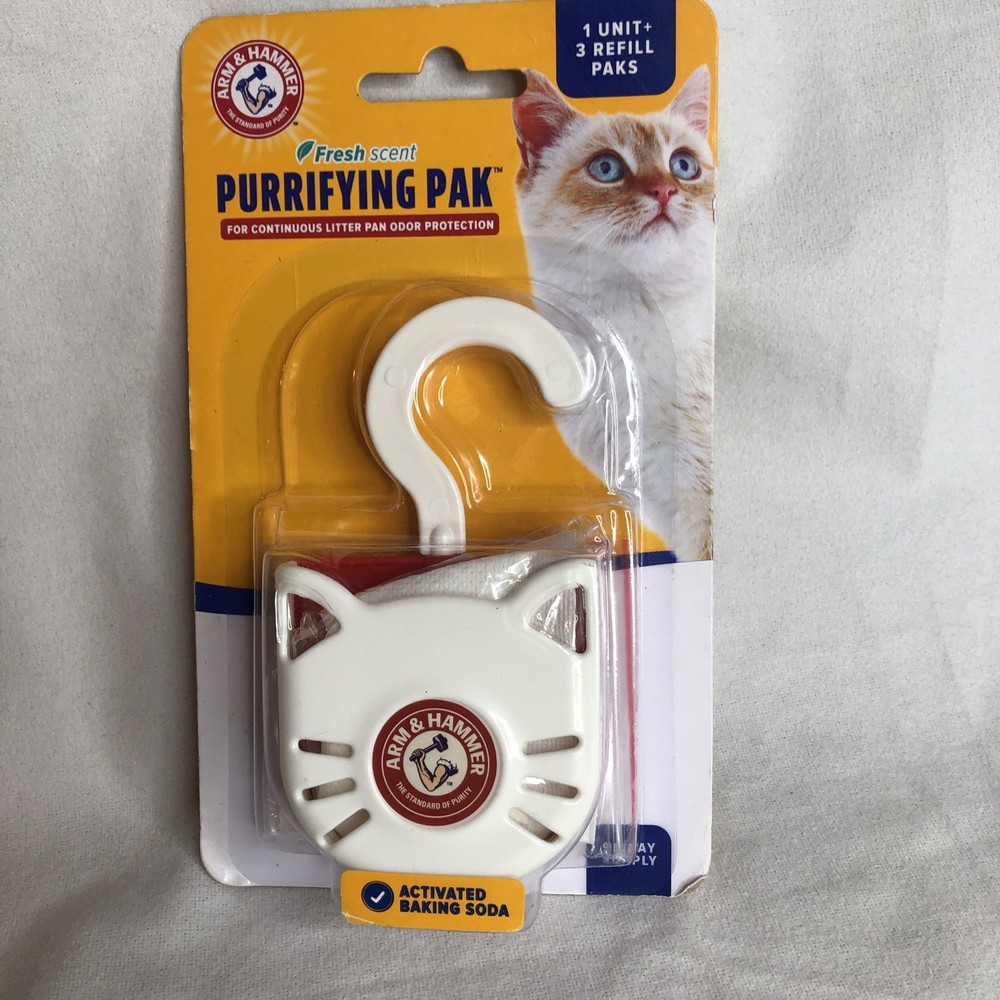 Arm & Hammer Purrifying Pack For Continuous Litter Pan Odor Protection 3 Count