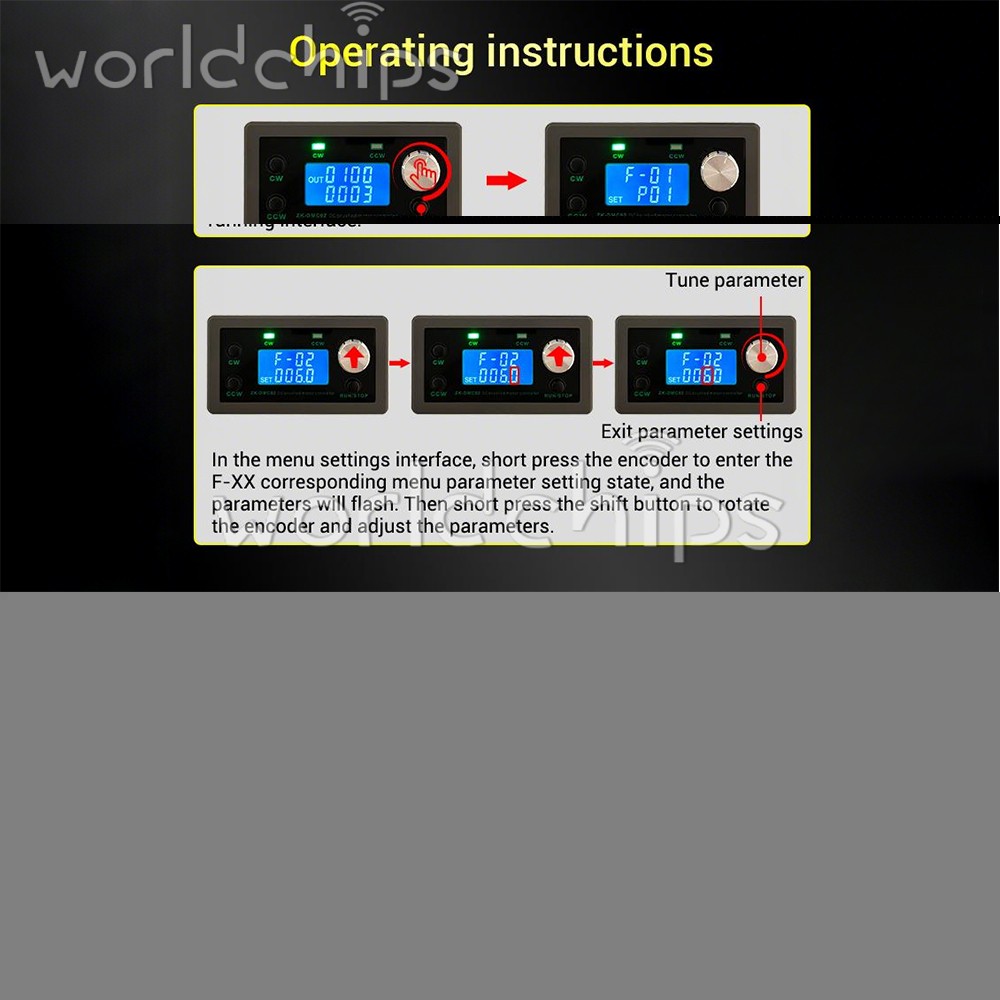 12-30V DMC02 DC Motor Controller Forward/Reverse Delay Cycle Speed Regulation