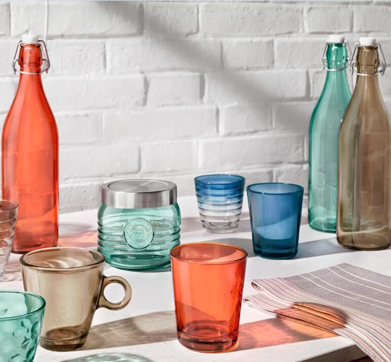 Giara Bottle 33.75-Ounce Gray