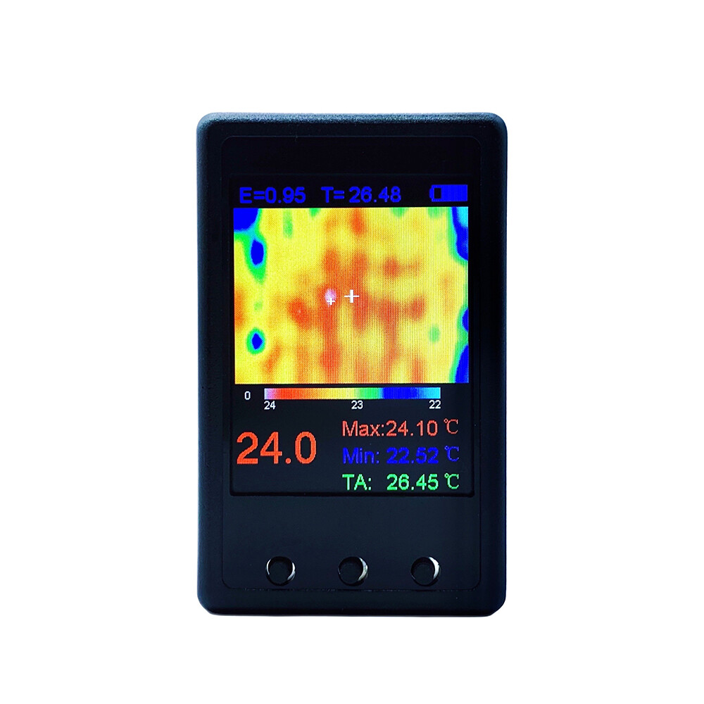 Handheld 2.4in LCD Infrared Imaging Camera Thermal Imager Temperature Detector
