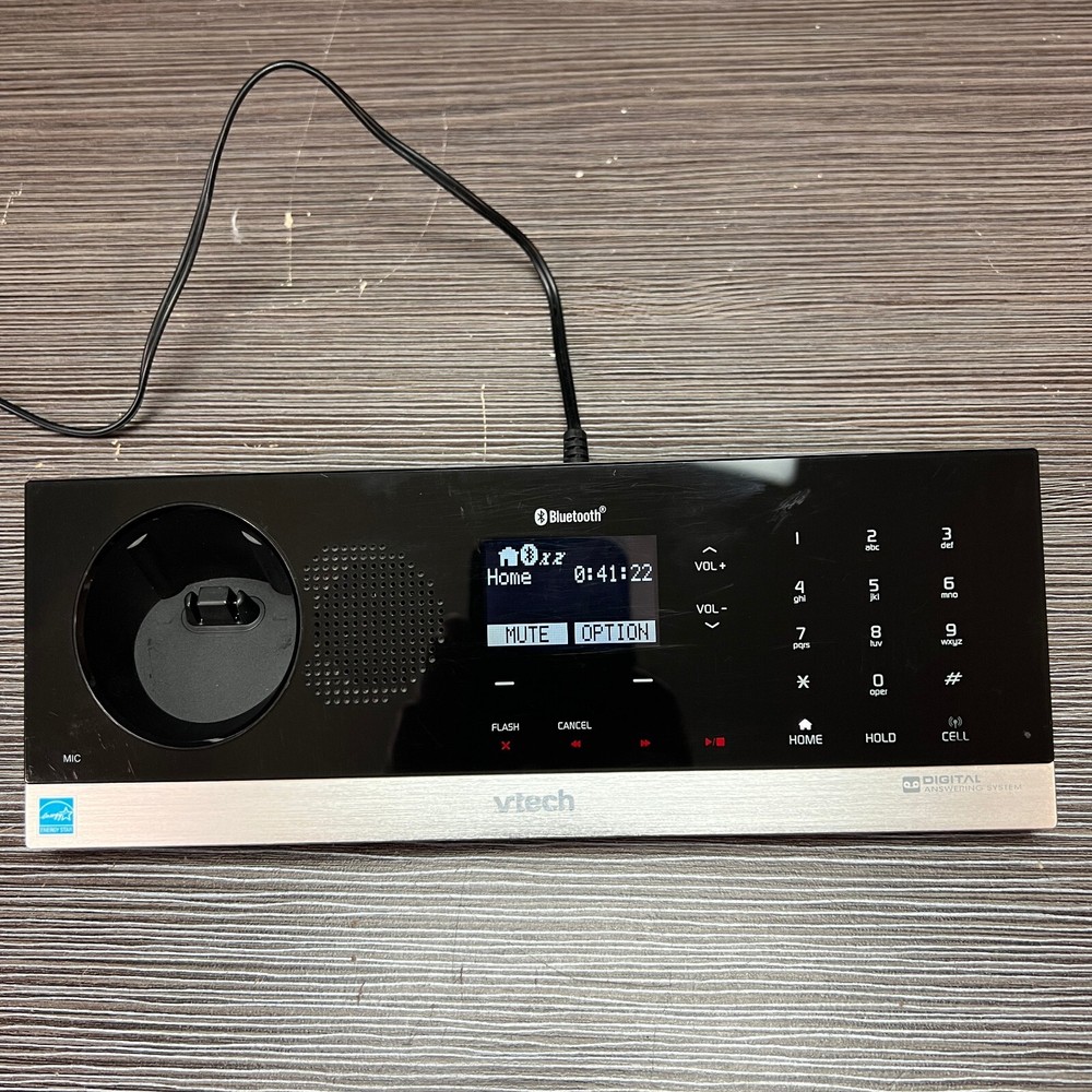 NO HANDSET VTech Cordless Phone Cell Answering System Bluetooth LS6245 Base Only