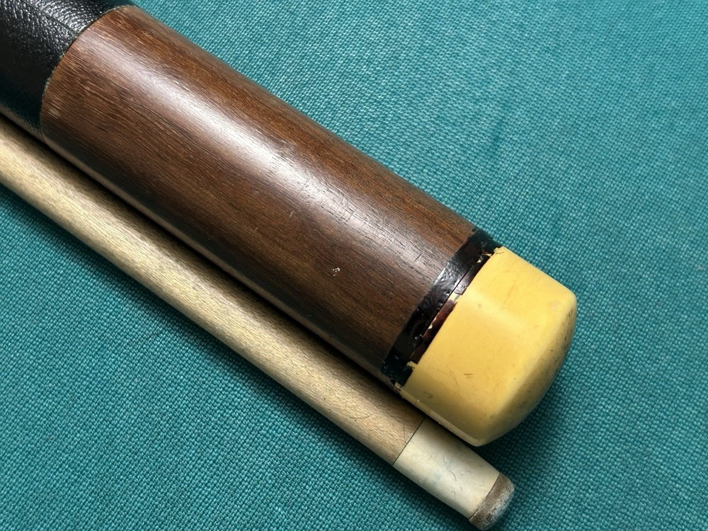 Vintage Inscribed Pool Cue