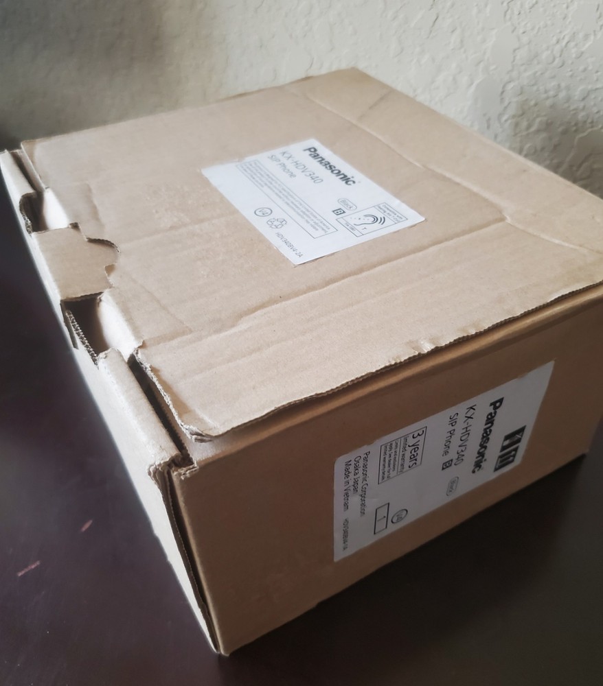 Panasonic KX-HDV340-B Phone *EXCELLENT with BOX*