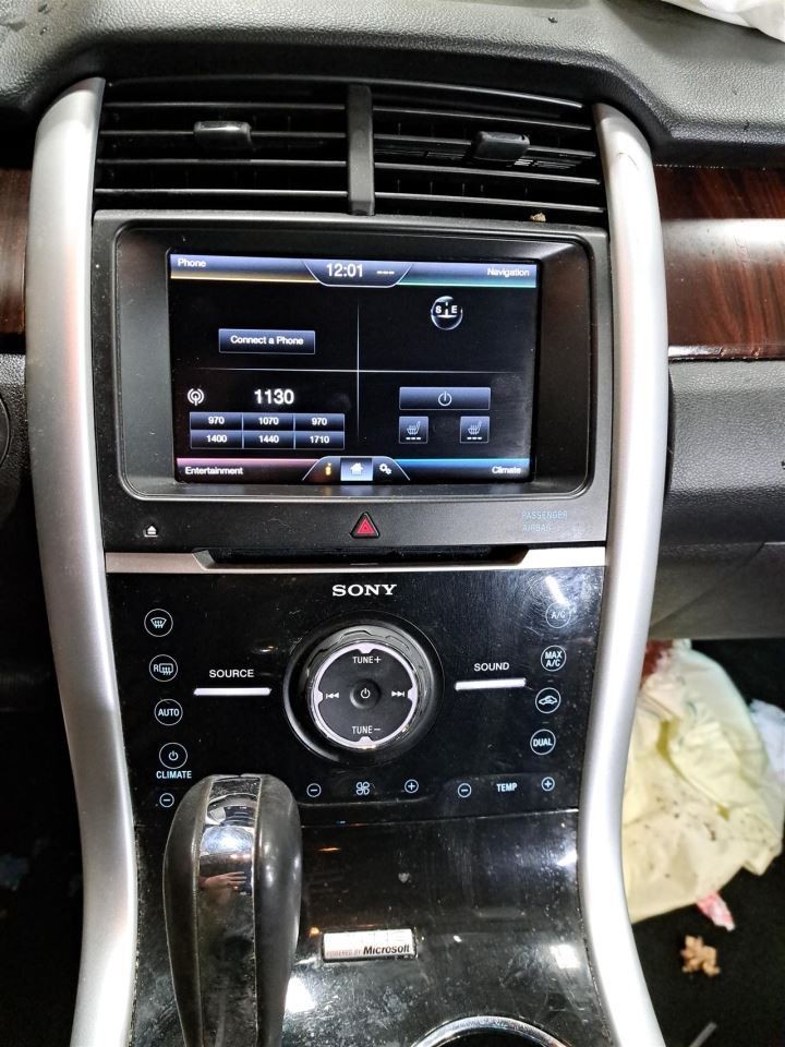 2013 Edge Display Screen Sku#4376137