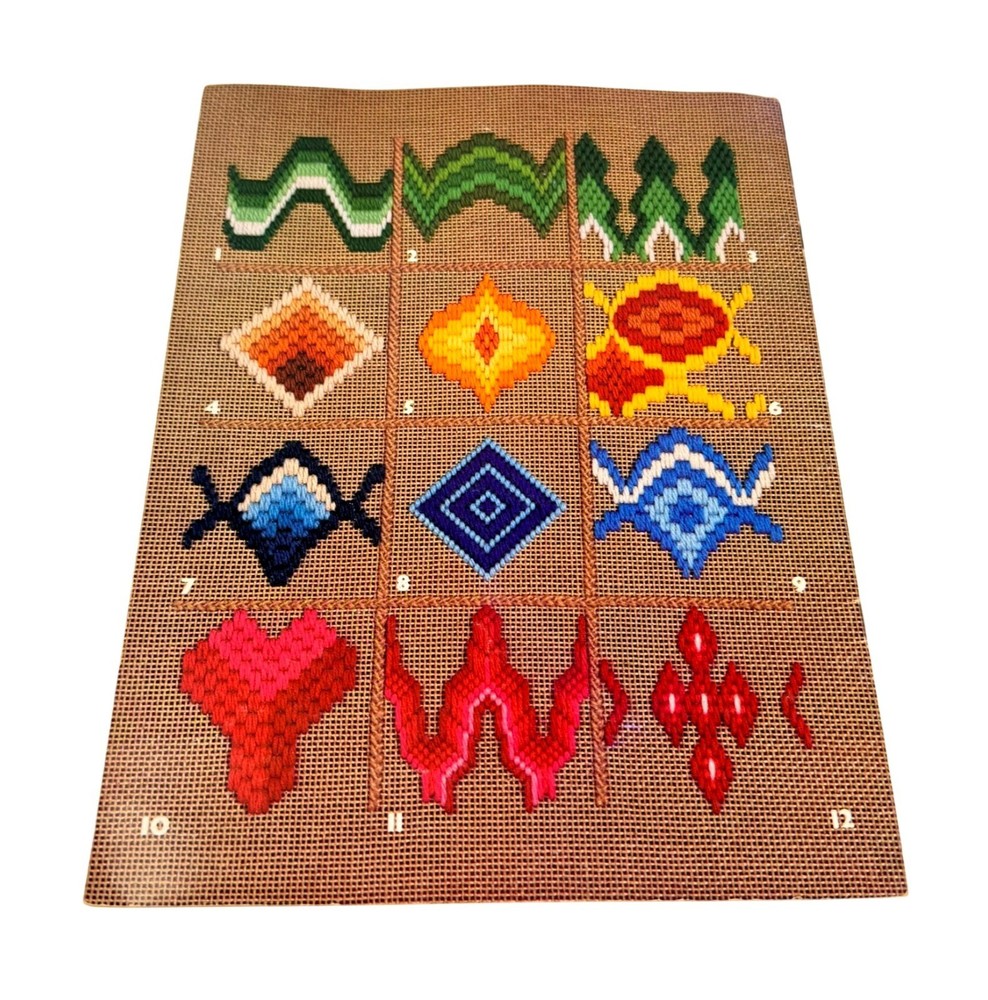 Bargello Basics Ann Meyer Leaflet 104 Leisure Arts 5 Projects 13 Patterns 1977