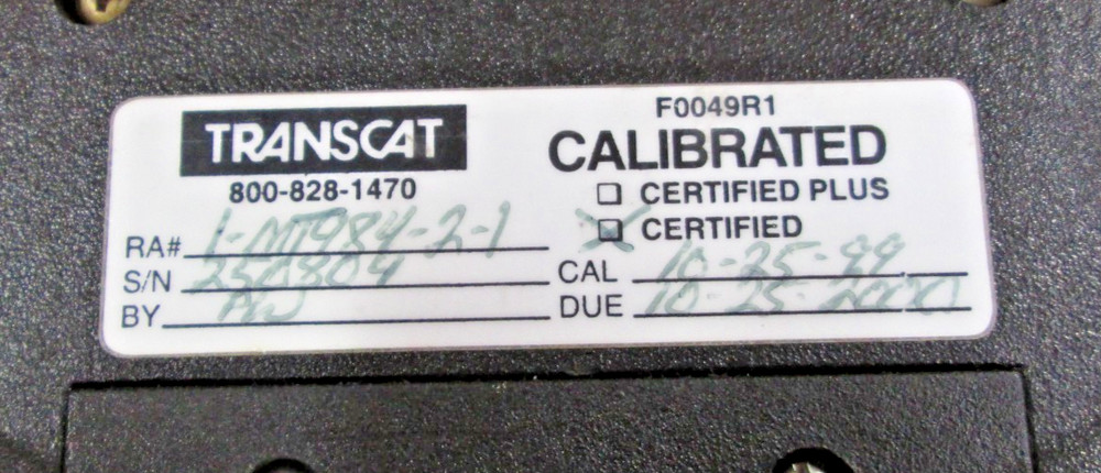 Transmation 1170 Frequency Calibrator