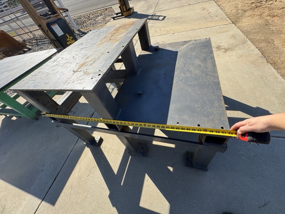 52x42" welding table
