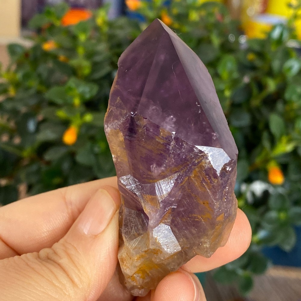100g Natural Amethyst geode quartz clustercrystal specimen Healing