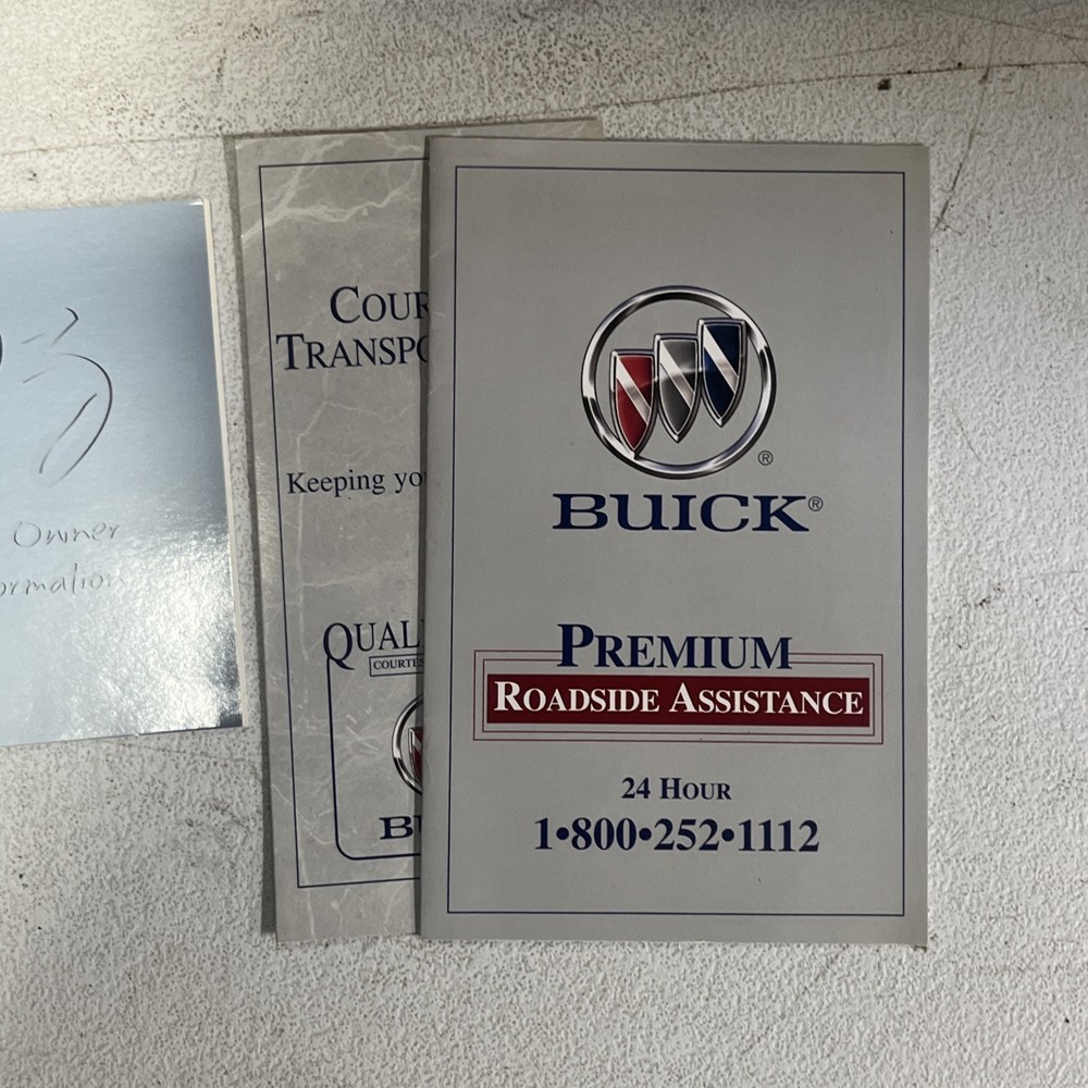 2003 Buick Rendezvous Owners Manual User Guide