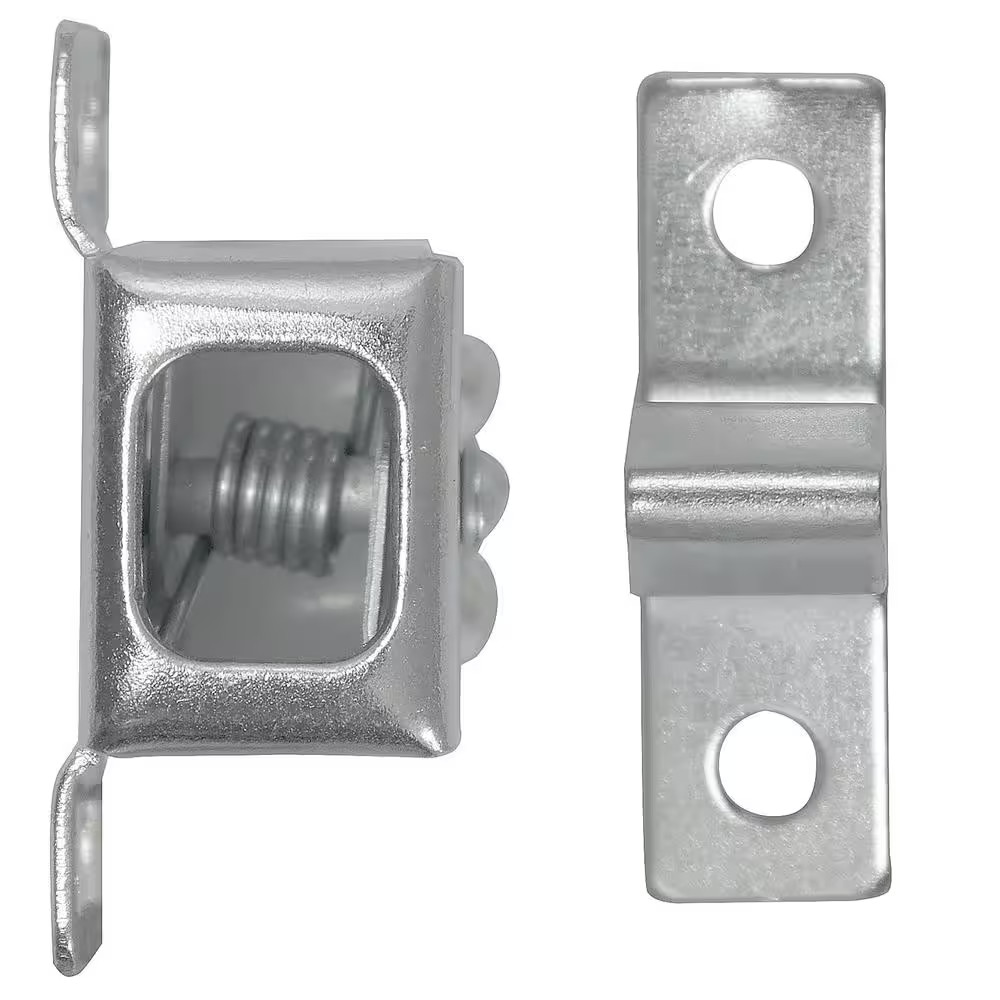 Silver Roller Catch Cabinet Latch (25-Pack)