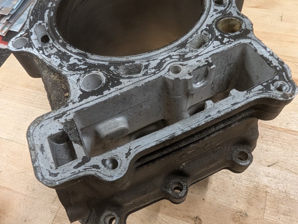 Cagiva Raptor 1000 Right Engine Cylinder #WG35