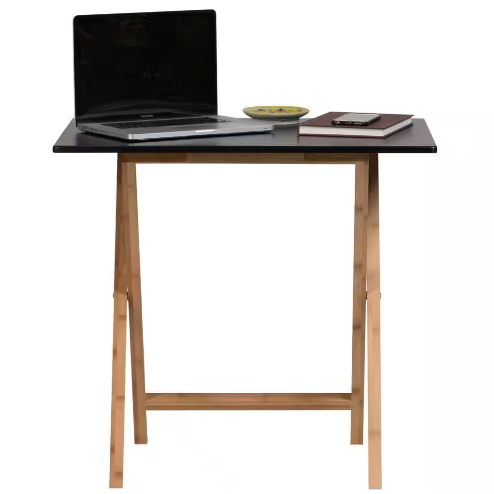 Solid Bamboo Frame Folding Desk