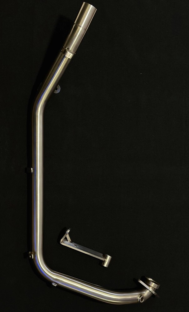 "AEW PERFORMANCE HEADER PIPE WITH BRACKET" FIT FOR ROYAL ENFIELD HIMALAYAN 450