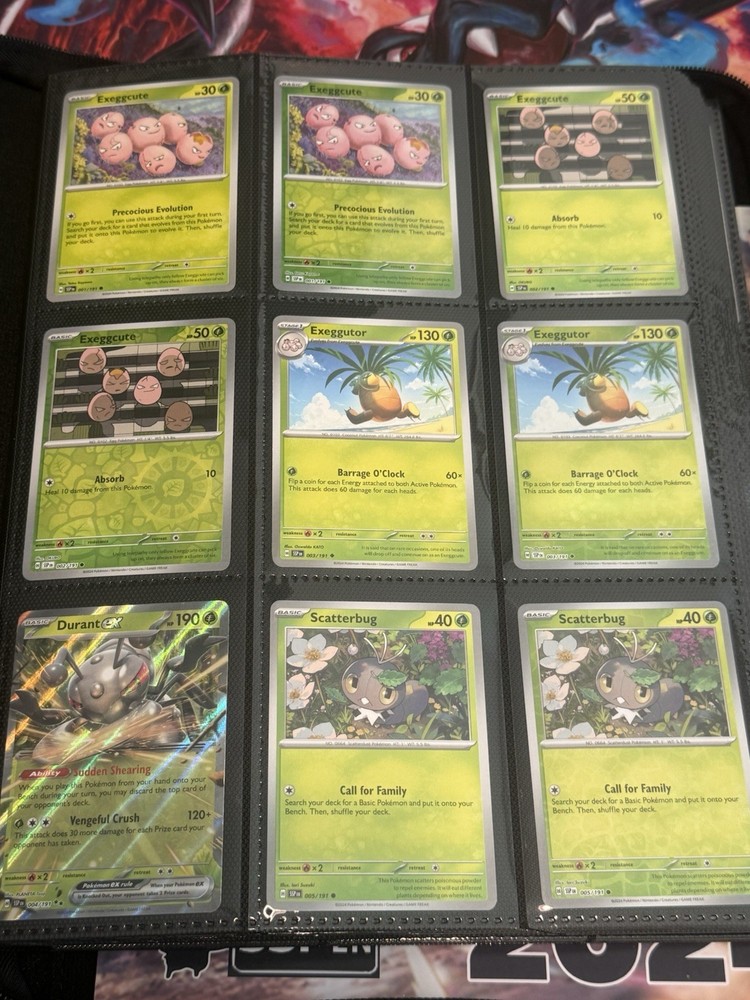 Surging Sparks Master Base Set w/ Reverse Holo 348 Cards W/ Binder!!