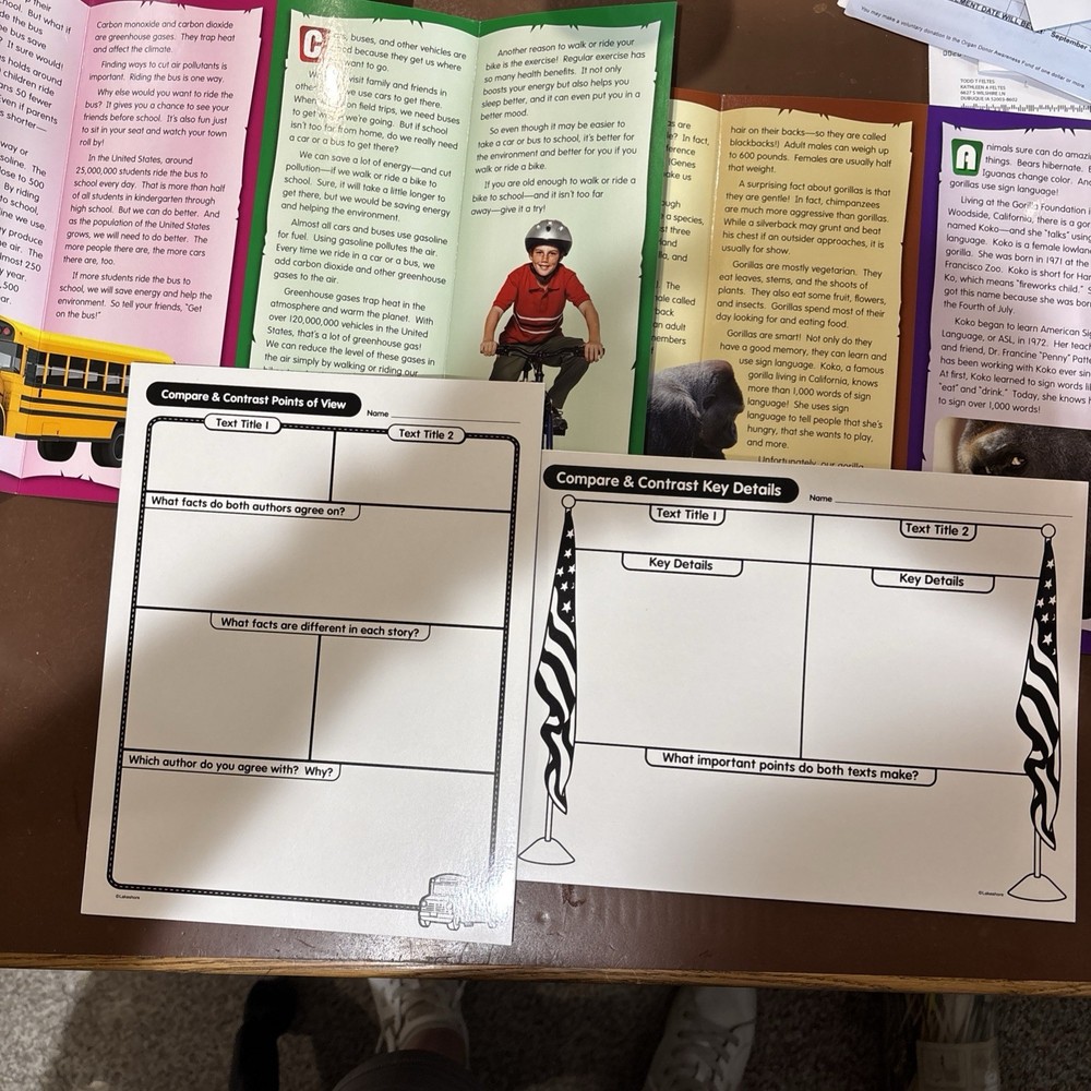 What’s The Point Comparing Text Center Grade Three