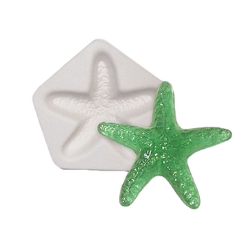 5.5”X 6"-Deep 1.5" Starfish Mold Glass Fusing