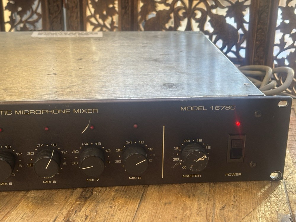Altec Lansing 1678C 8 Channel Automatic Microphone Mixer