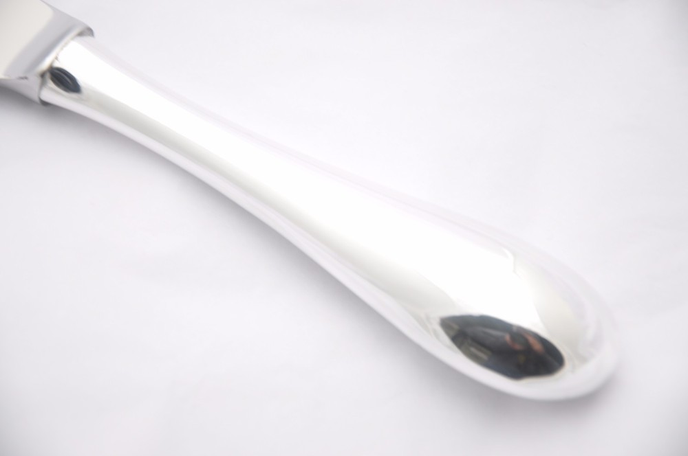 Baguette Pattern Silver Plated Wedding Cake Knife Gift Boxed Sheffield England