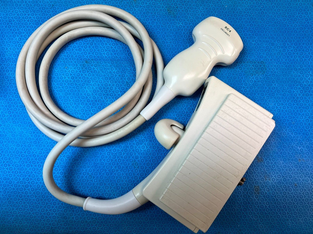 Acuson 8C4 Model 08241118 Convex Array Ultrasound Transducer Probe (D987)