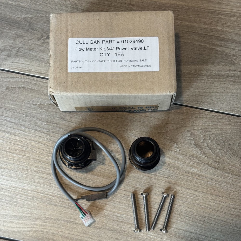 Culligan 01029490 3/4" Flow Meter Turbine Kit LF Water Softener Parts