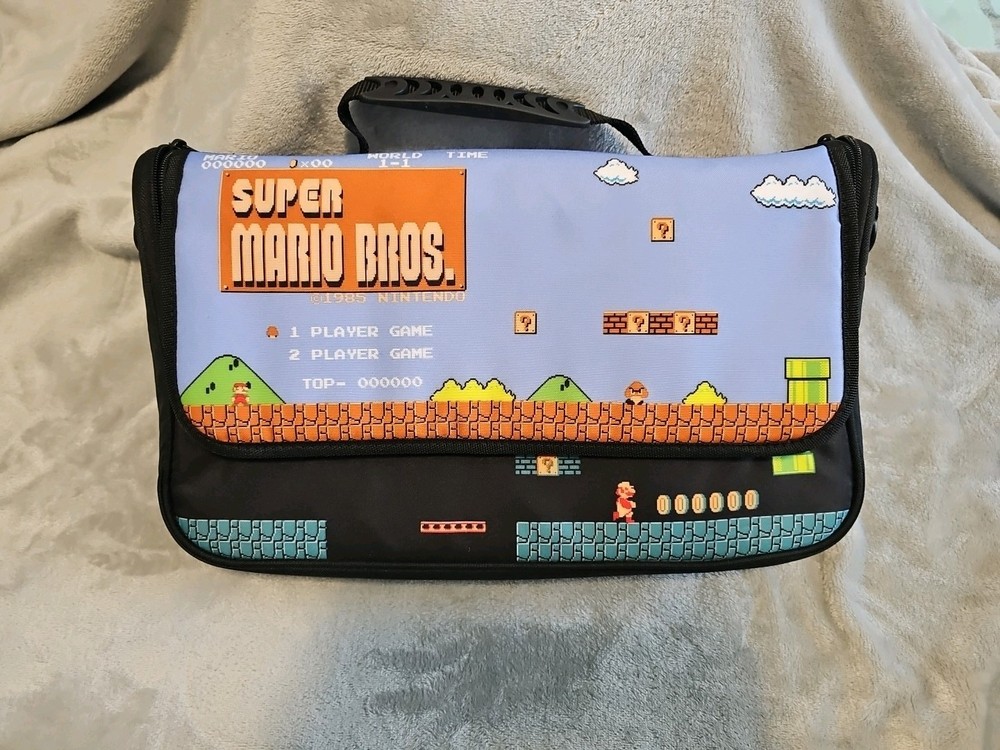Nintendo Switch Super Mario Bros Soft Case - Power A Everything Messenger Bag