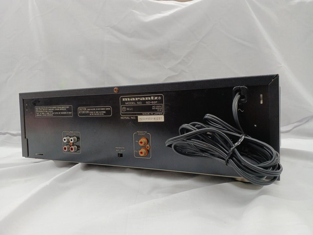 MARANTZ Cassette Deck Sd-62 Used