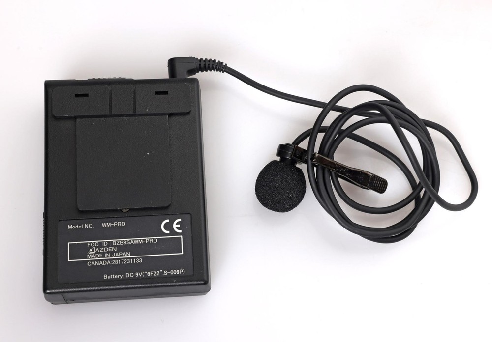 Azden WMS-PRO VHF Wireless Microphone System in EX+ Cond!