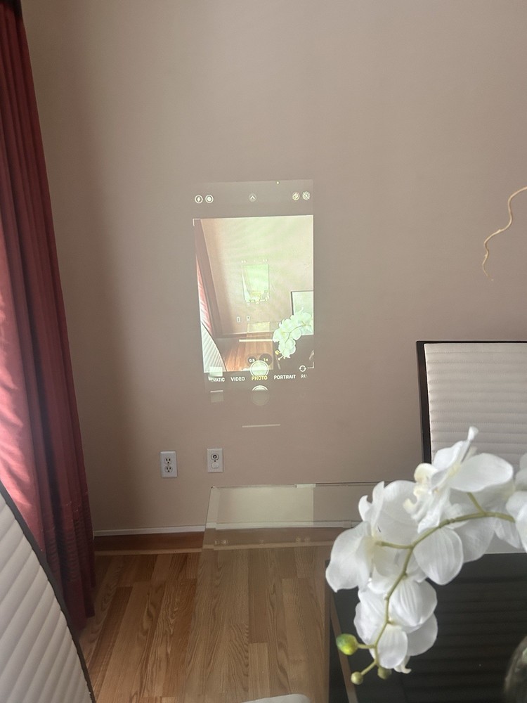 Fudoni MODEL P1 WIFI LCD Projector - Tested! OPEN BOX
