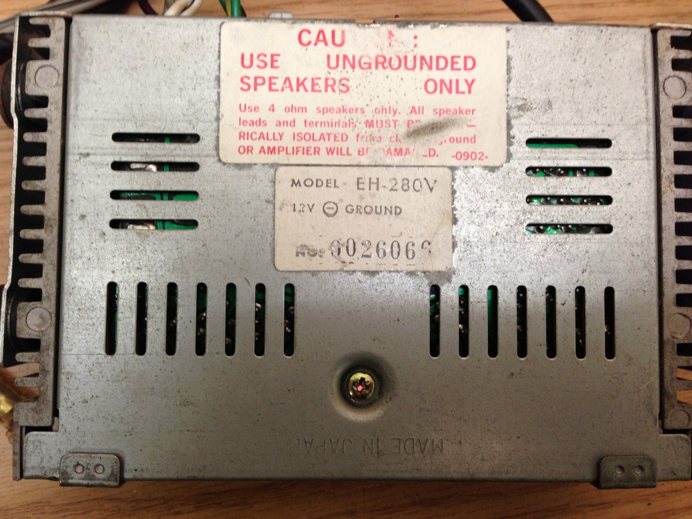 Honda Silverwing 1982 GL 500 Interstate Amplifier