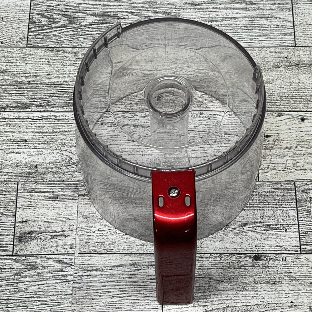 Cuisinart Mini-Prep Plus Replacement Part Metallic Red Work Bowl