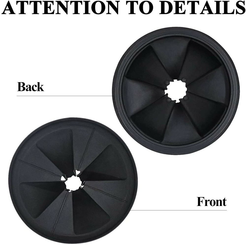 QCB-AM Garbage Disposal Splash Guards For InSinkErator Evolution Series 4 Pack