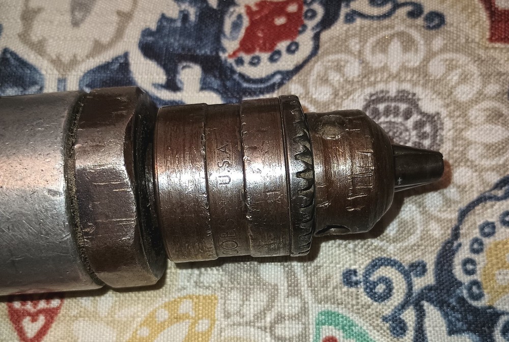 MAC 3/8 PNUMATIC AIR DRILL MODEL AD511 W/ JACOBS CHUCK NON-REVERSE Fast Free Sp
