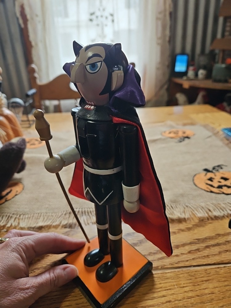 Dracula Nut Cracker 9 Inch