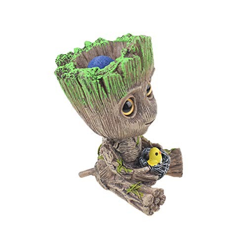 TEEMO Aquarium Groot Air Bubbler Decorations, Medium, Medium