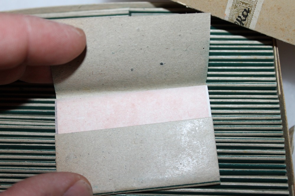 WW2 German Efka Cigarette Rolling Papers Pack,Unissued from Original Maker's Box