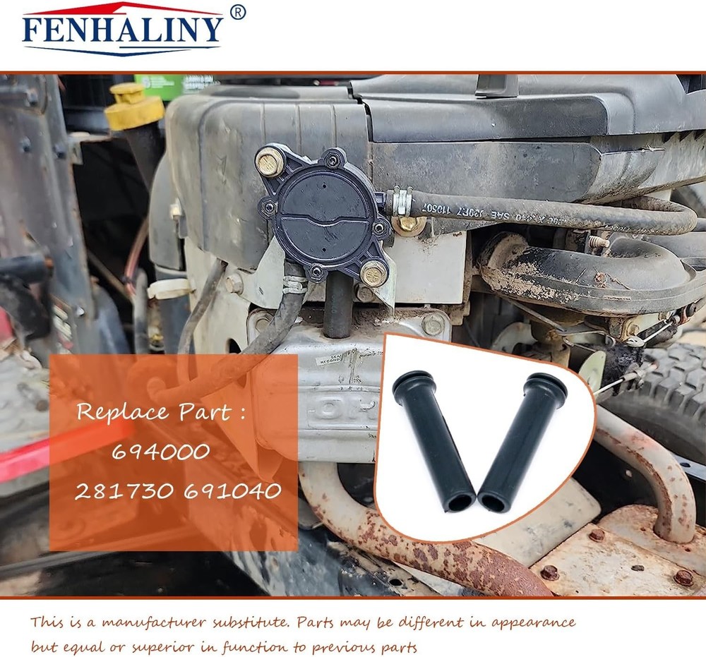 Essential Replacement Vacuum Hoses for Engine 694000 - 2PCS for Peak Performance