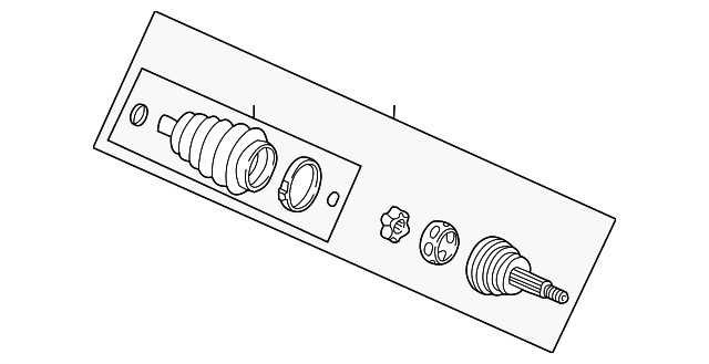 Genuine GM Inner Joint Assembly 22724177