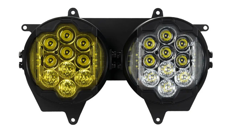 Hogworkz Harley? Road Glide Sabertooth? Performance LED Headlight '15-'24