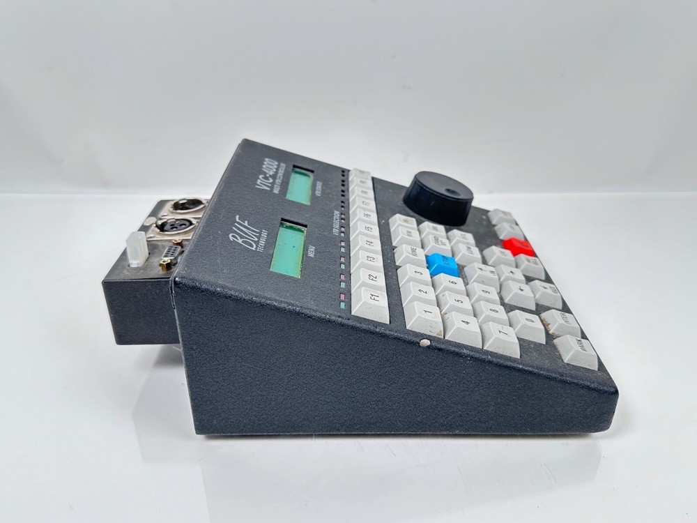 BUF VTC-4000 w/ BNA-1001-RS Adapter Multiple VTR/DDR Control Panel
