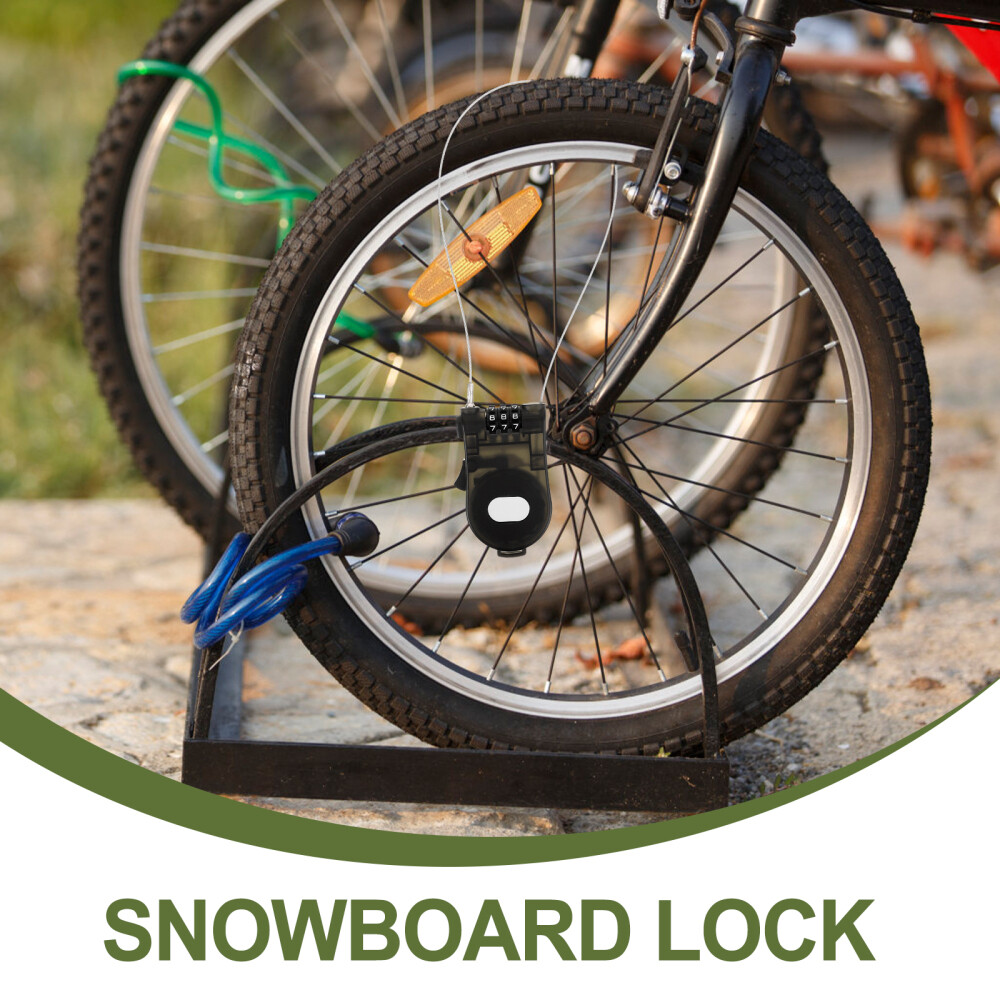 Snowboard Lock Secure Inside Board Lock Scooter Lock for Snowboard Safety