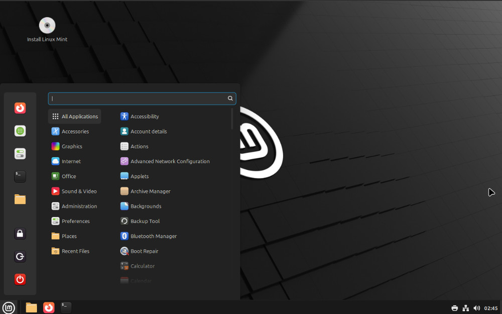 Linux Mint 22.1 Cinnamon OS 64-Bit Bootable USB Live Install PC 64GB USB 3.0