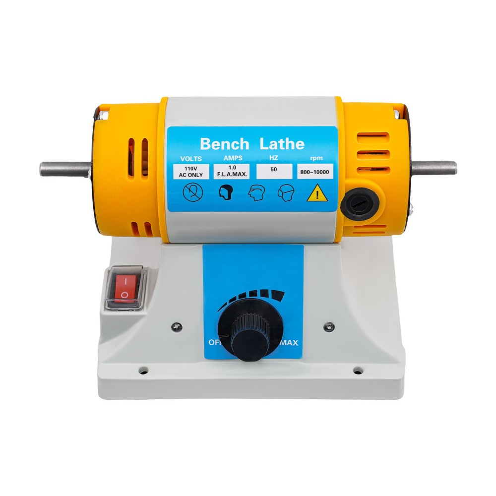 Jewelry Bench Buffer Polisher with Adjustable Speed & Accessory Kit